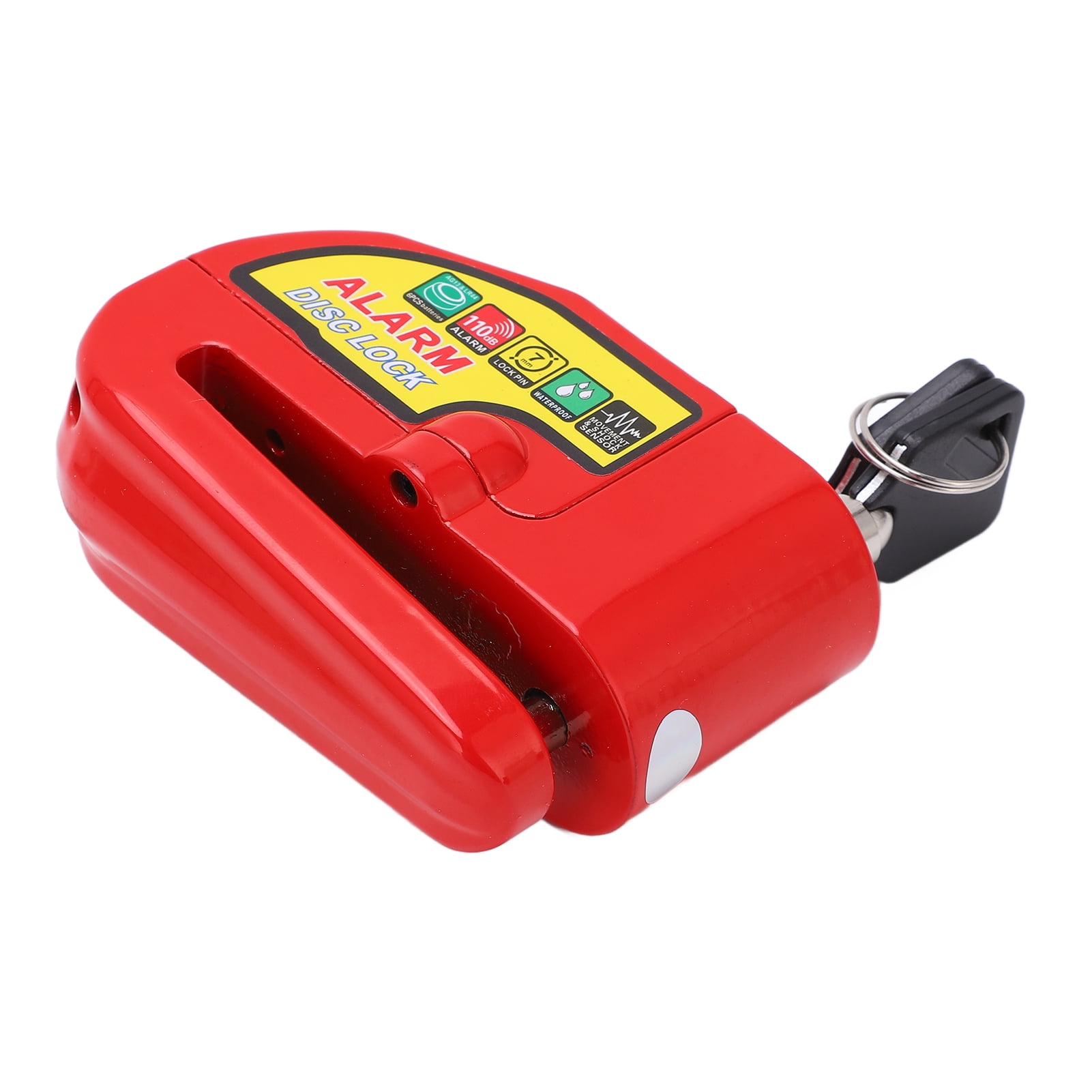 Bike Security Alarm Lock, Waterproof Effective 110dB Alarm Sound