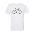 thumbnail image 1 of "Bike Shirt, Bicycle, Cycle, Gift For Biker, Sublimation T, Biking Shirt, Unisex Adult Shirt, Biking Tee ,Bicycle Tee, Cyclist Shirt, Cycling, White, SMALL", 1 of 1