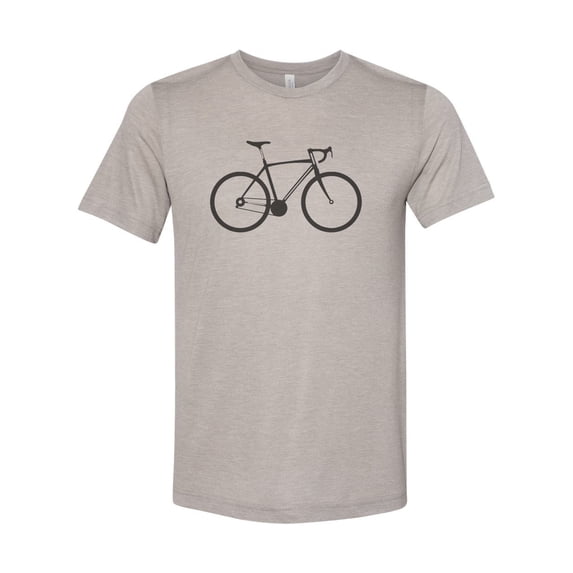 "Bike Shirt, Bicycle, Cycle, Gift For Biker, Sublimation T, Biking Shirt, Unisex Adult Shirt, Biking Tee ,Bicycle Tee, Cyclist Shirt, Cycling, Heather Stone, LARGE"
