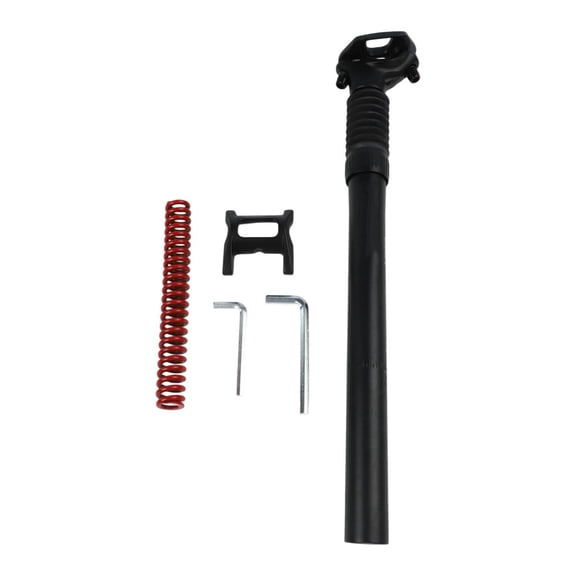Bike Shock Absorbing Seatpost Aluminium Alloy Seat Post 350 MM 25.4-34.9MM