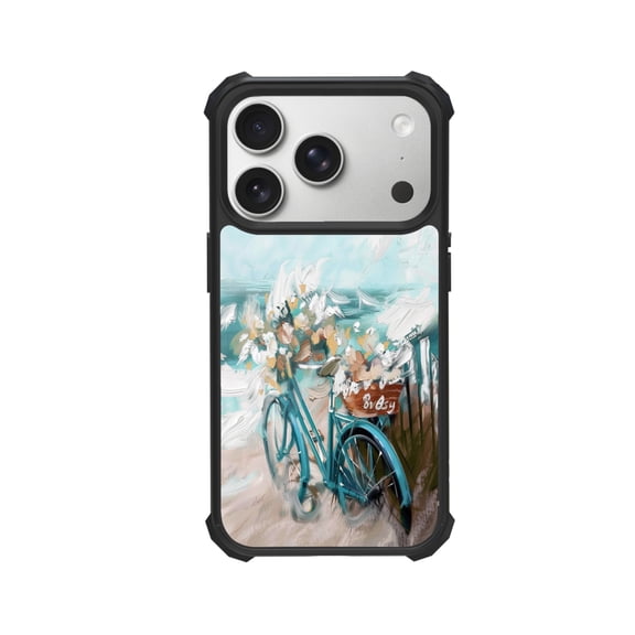 Bike Shockproof Case For iPhone 12 13 14 15 16 Pro Max Series – TPU Bumper + Hard PC Back, Air-Cushion Corners
