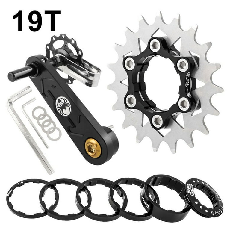 Bike Single Speed Cassette Freewheel Chain Tensioner 12 22T
