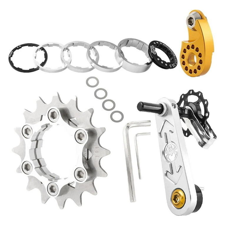 Bike Single Speed Conversion Kit Wrench Aluminum Alloy Single