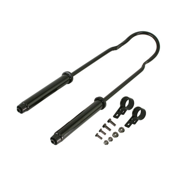 Bike Sissy Bar W/Shock 24 Black.