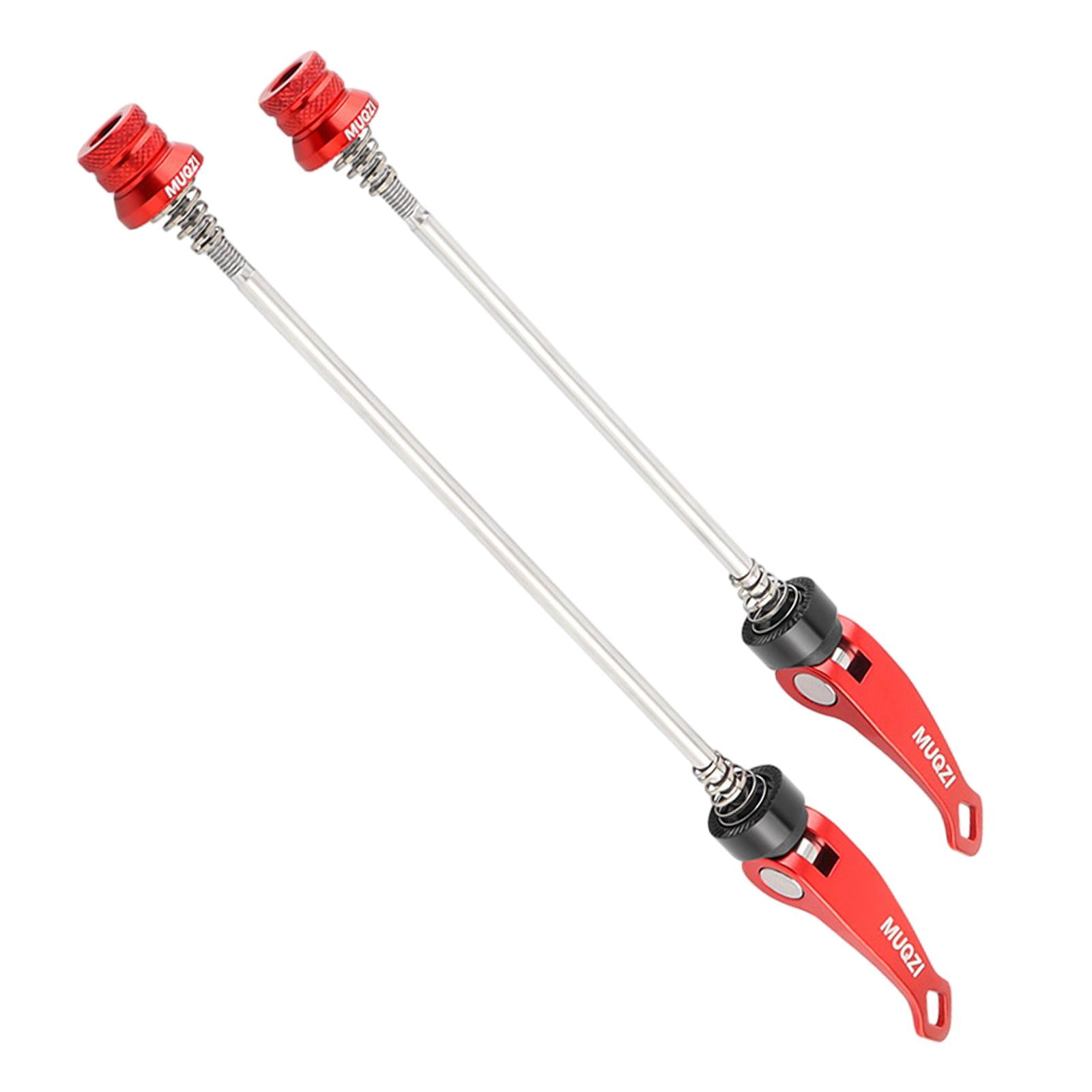 Bike Skewer Set, Bike Axle Durable Ultralight Quick Release Skewer