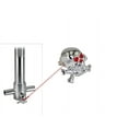thumbnail image 1 of Bike Skull W/Bone Nut 521 Chrome., 1 of 1