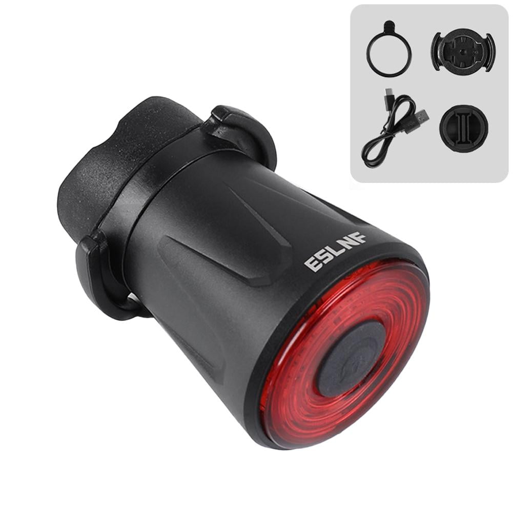 Bike Smart Auto Brake Sensing Light LED Charging Cycling Taillight Rear ...