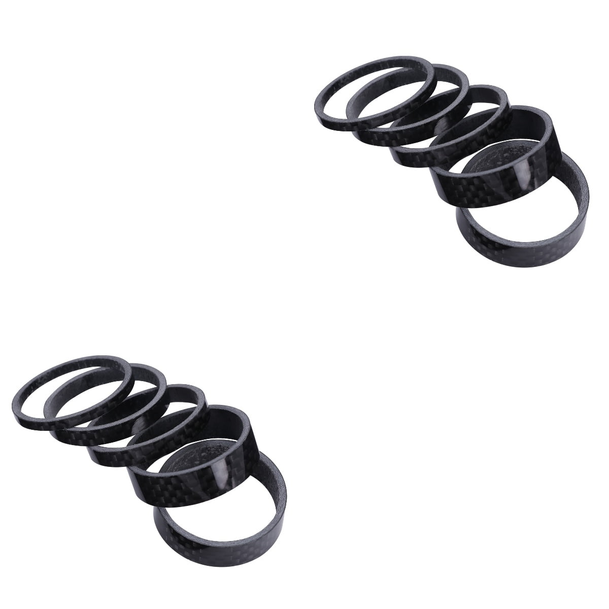 Bike Spacers Bicycle Carbon Fiber Front Fork Road Stem Headset The