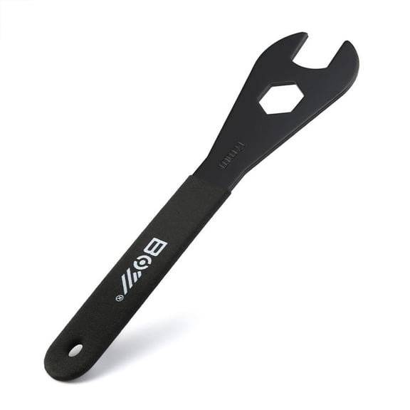 Bike Spanner Wrench Set, Usupdd Carbon Steel Spindle Axle Bike Tool, 13-18mm Multi-Size Portable Wrench for Bicycle Repair, Black