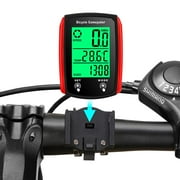 Bike Speedometer, Bicycle odometers,Bicycle Speedometer Cycle Bike Computer Waterproof Bike Odometer with LCD Display Speedometer Accurate Speed Tracking & Multi-Function