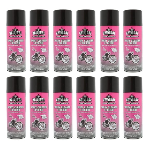Bike Spirits Spray Cleaner & Polish 14oz Packk of 12