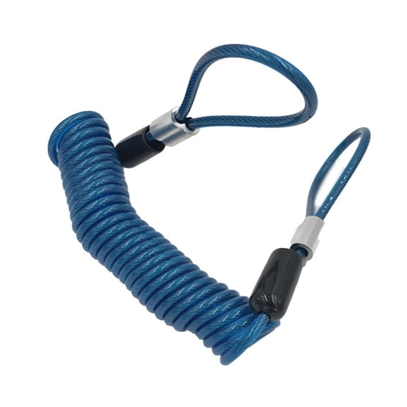 Bike Spring Cable Lock Anti-Theft Rope Computer lock Anti-loss Wire Rope 1. for 2-2m