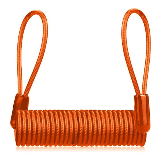Bike Spring Rope Theft Disc Brake Lock Cable Motorcycle Helmet Wire Lock Wire