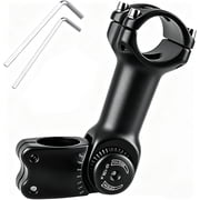 Bike Stem, 31.8mm 4.72 in Adjustable Mountain Bike Handlebar Stem Riser, Extender Bicycle Stem for Racing Bike Road Bicycle