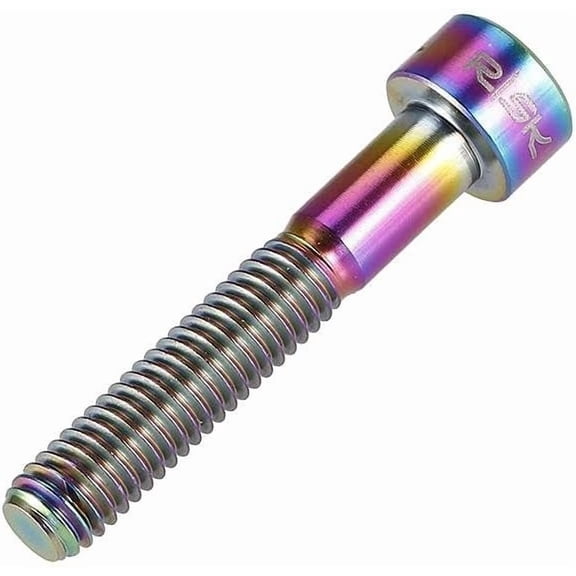 Bike Stem Bolt, Hex Tapered Bolts Screw Stem Top Cover Bolts Screw(Colorful-M6-35) Bike Headset Bolt Bike Stem Bolts Bike Stem Bolts Bike Headset Bolt
