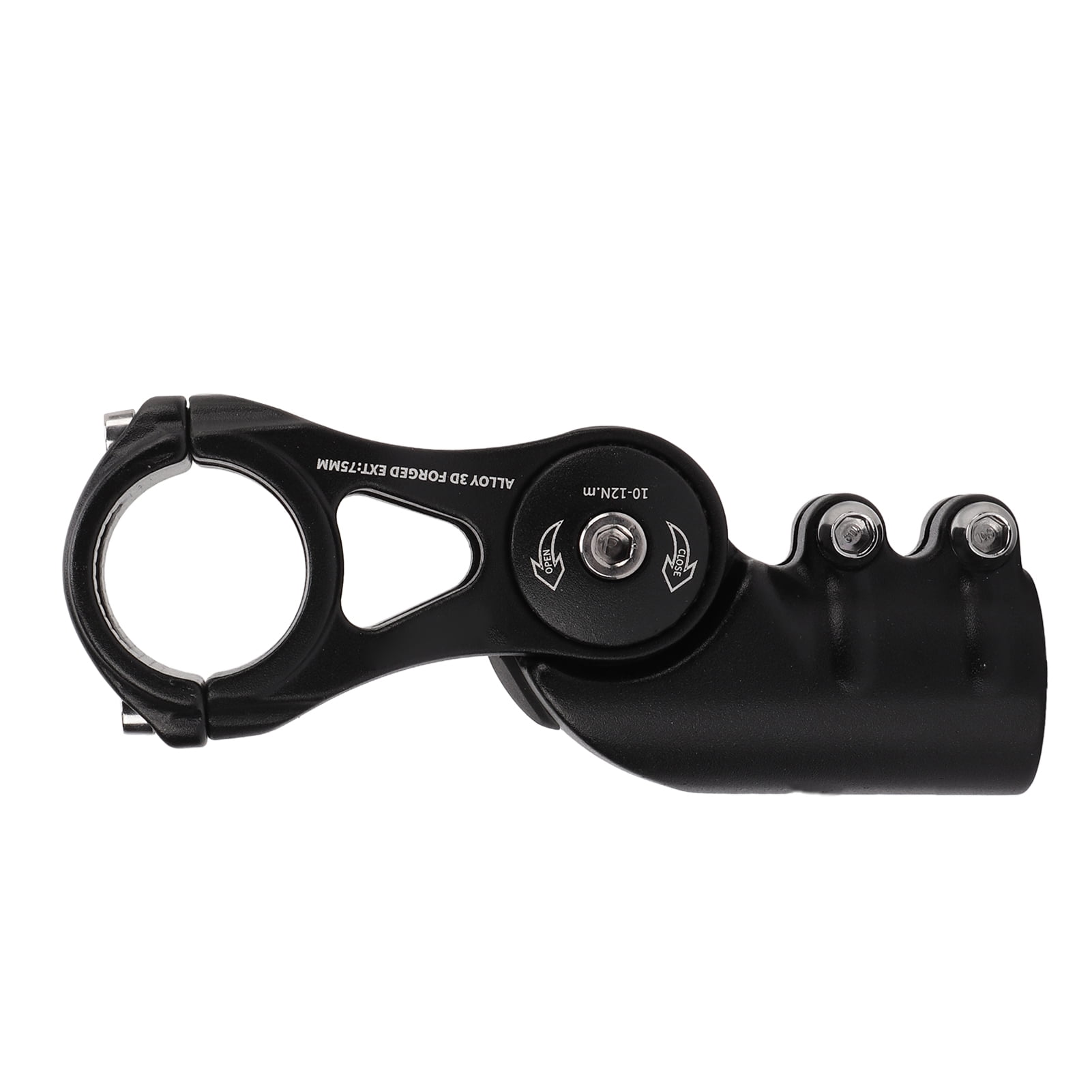 Bike Stem Riser, Durable Alloy, Adjustable Height Angle, Reduces Back ...