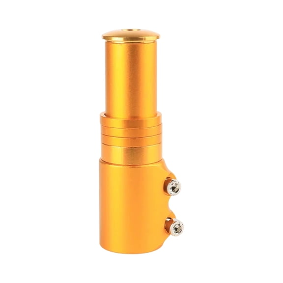 Bike Stem Riser Handlebar Extender for Mountain and Road Bicycles Lightweight Aluminum Alloy Fork Stem Adapter for Comfortable Upright Riding 5 In
