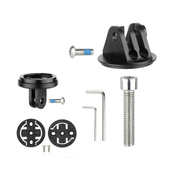 Bike Stem Top Cap Mount Action Camera Holder M6*L30mm Headset Cap Screw