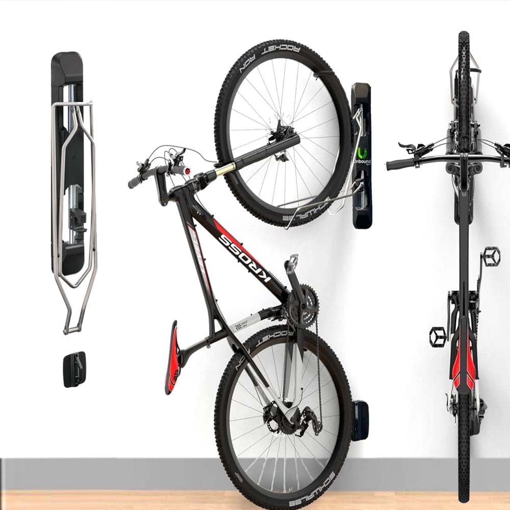 Bike Storage Rack: Swivel Wall Mount for Effortless Indoor Storage ...