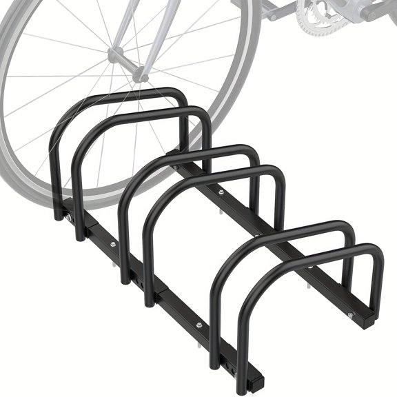 A Bike Storage Solution for 3 Bicycles, Suitable for Both Indoor And Outdoor Use, Accommodating Wheel Sizes from 22 to 28 Inches And a Maximum Tire Width of 2.1 Inches