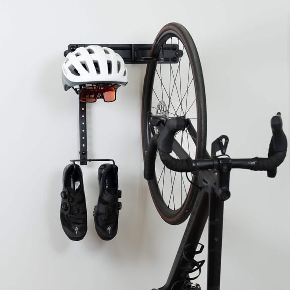 Bike Storage System | Wall Mounted Organization Solution for bikes, shoes and helmets