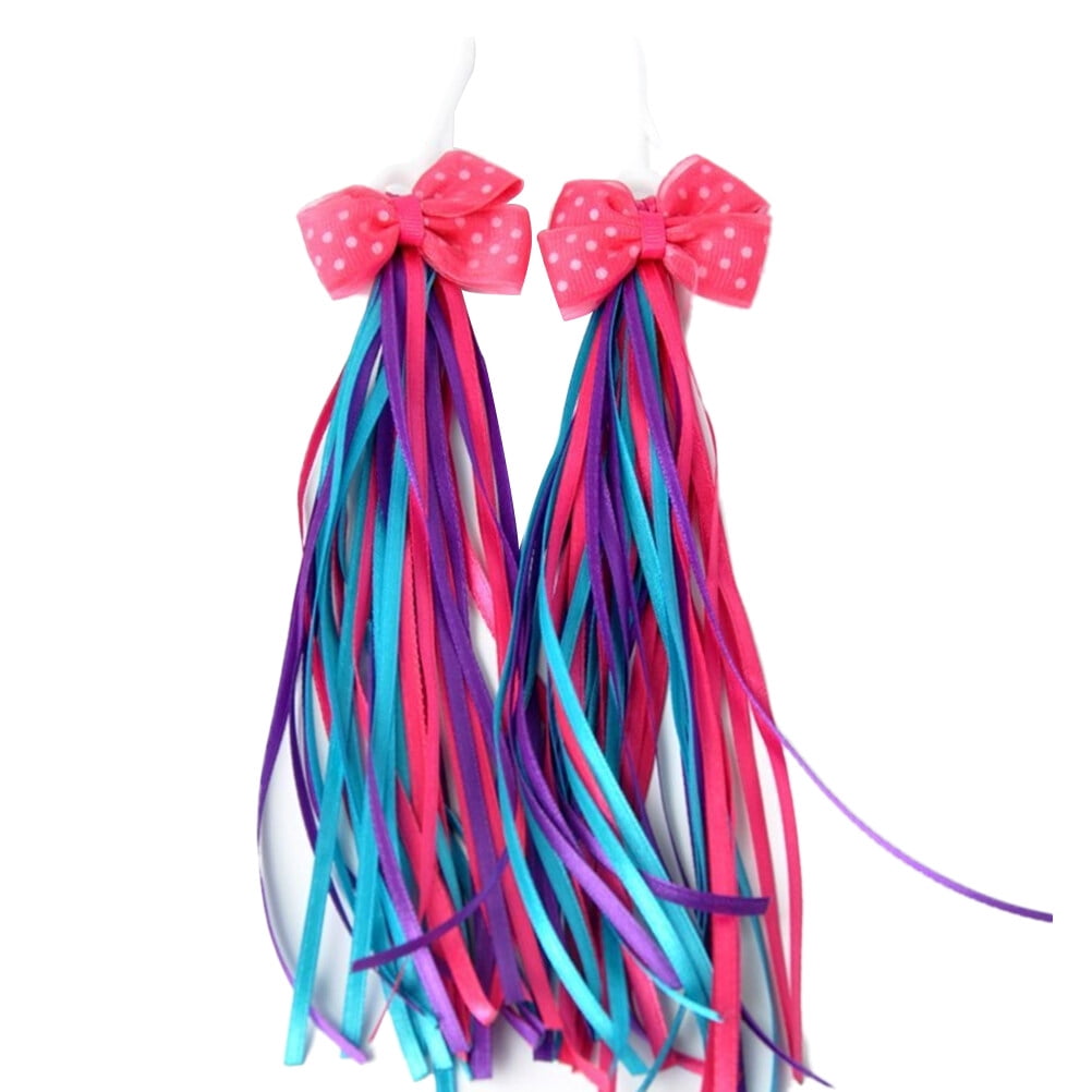 Bike Streamers Handlebar Tassels Ribbon Scooter Kids Grips Tassel