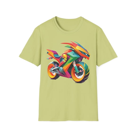 Bike T Shirt, Moto Shirt, Shirt with Motorcycle, MTB T Shirts