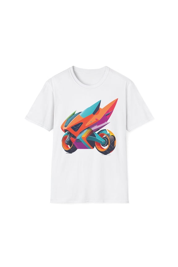 Bike T Shirt, Moto Shirt, Shirt with Motorcycle, MTB T Shirts