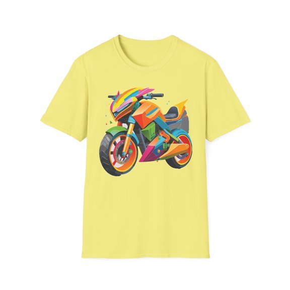 Bike T Shirt, Moto Shirt, Shirt with Motorcycle, MTB T Shirts
