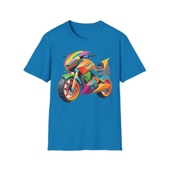 Bike T Shirt, Moto Shirt, Shirt with Motorcycle, MTB T Shirts