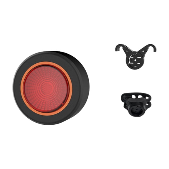 Bike Tail Light Mini Bicycle Light IP55 Waterproof Brake Sensor Bicycle Safe Light Riding Warning Light Cycling Accessories (Dual Base)