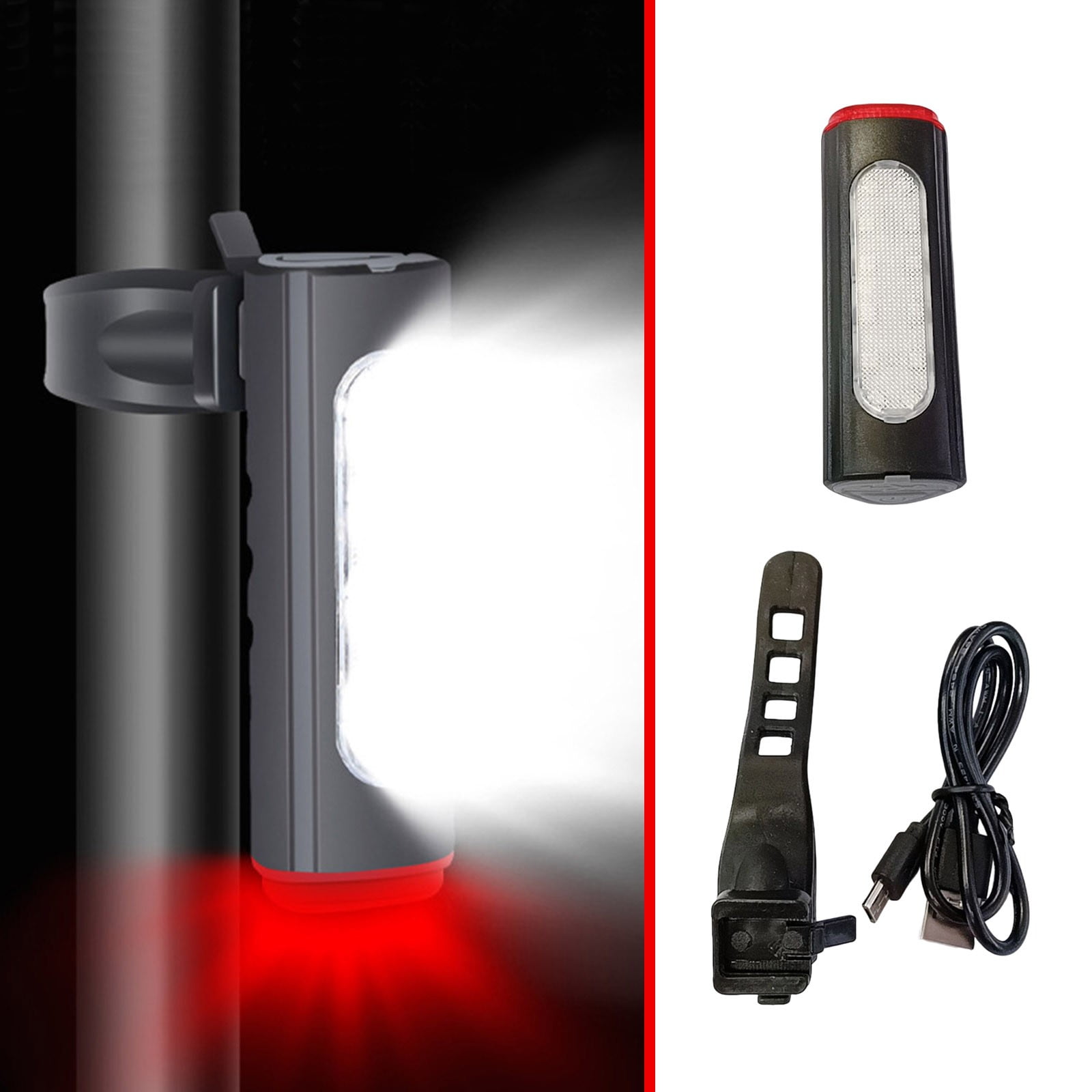 Bike Taillight USB Bike Night High Light Riding Warning Light Bike