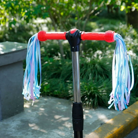 Bike Tassels Ribbon Fashion Bike Handlebar Streamers for Kids C