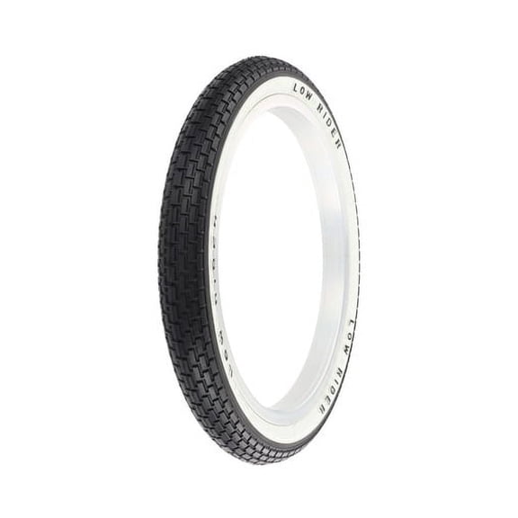 Bike Tire 16" x 1.75" G-5009 Lowrider Black/White Sidewall