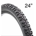 thumbnail image 1 of Bike Tire 24x2.125 Inch Folding Black Bicycle Replacement Tires for Mountain Bike, 1 of 5