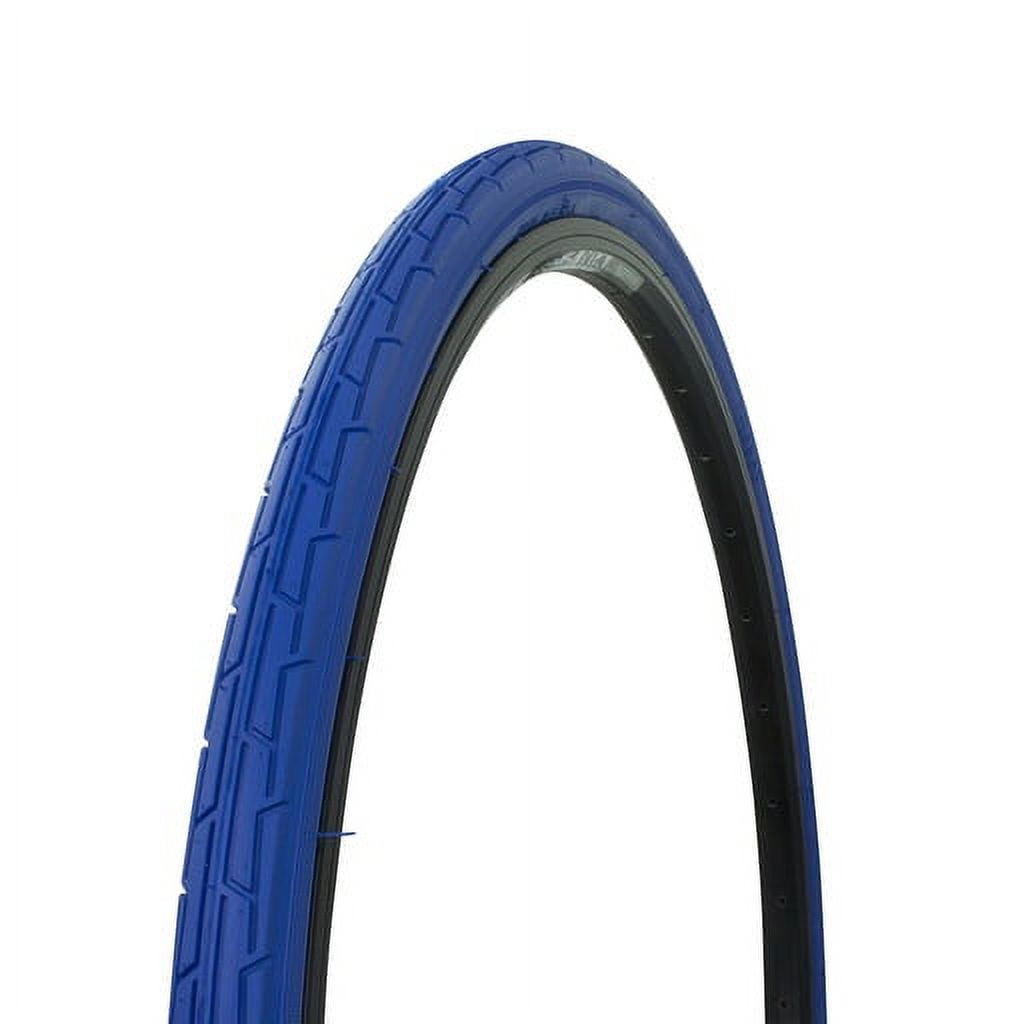 Bike Tire 700 x 35c P-1180 Blue/Blue Sidewall - Walmart.com
