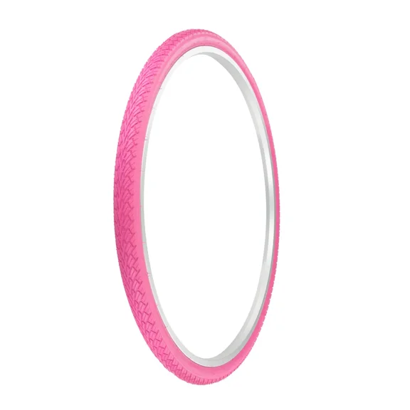 PRO+ Bicycle Tire 700 X 38 Pink/Pink Sidewall Tire G-5001