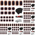 thumbnail image 1 of Bike Tire Kits Inner Tube Puncture Patch Kits 24 PCS Vulcanizing Metal Rasp For Inflatable Dinghies ATVs BMX And Motorcycles, 1 of 8