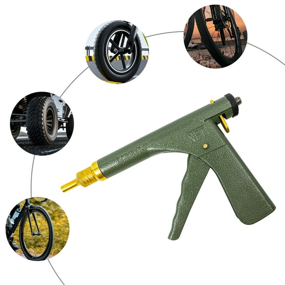 Bike Tire Plugger Puncture Repair Tool Mushroom Plugs Vacuum Gun Kit Universal ExquisiteWorkmanship StablePerformance