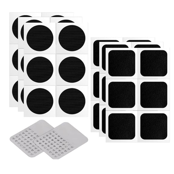 Bike Tire Repair Patches Natural Rubber Bicycles Round Tire Repair Patches for Quick and Easy Puncture Fixing