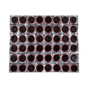 Bike Tire Repair Patches Rubber Inner Tube Patch Kit 48PCS Round and Square Glueless Tyre Liner Puncture Fix Tooling Pack for Mountain Road Bicycle Maintenance
