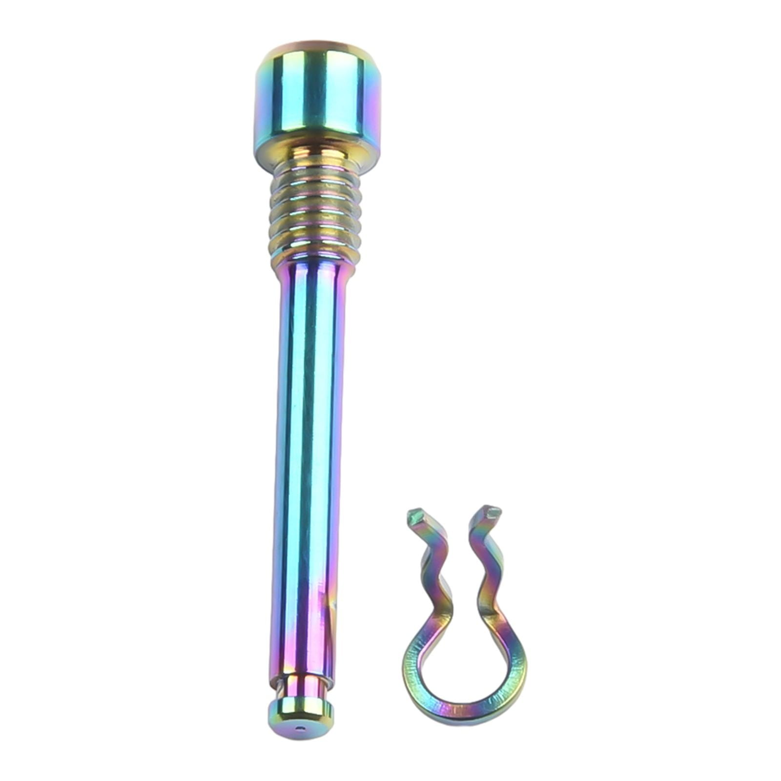 Bike Titanium Alloy Disc Brake Caliper Bolts With Spring Clip for