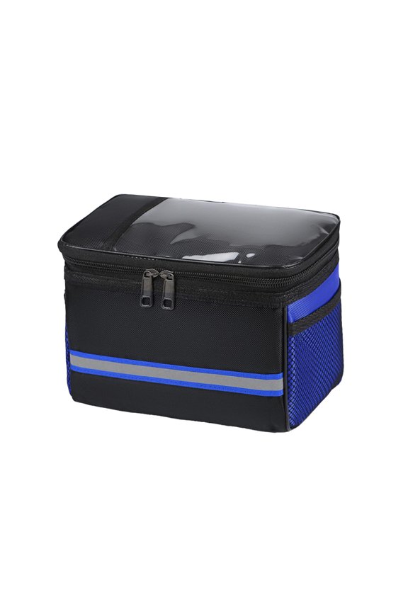 Waterproof Bike Handlebar Bag, Top Tube Frame Pack with Clear Phone Mount for Cycling Commuting Mountain Biking