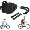 Bike Tow Rope,Towing Straps Kids,Retractable Bike Trailer Hitch Parent
