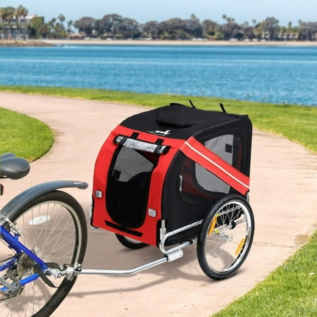 Bike Trailer Cargo Cart for Dogs and Pets