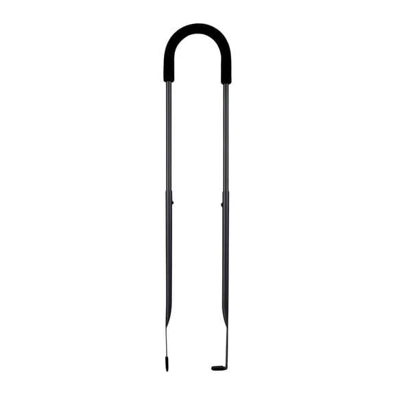 Bike Training Handle, Adjustable Height 55-74cm Bicycle Safety Balance Push Bar with Foam Grip, Rear Axle Mount Stabilizer for Beginner's Bike