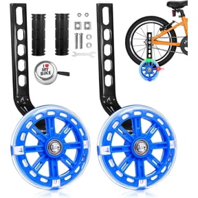 Bike Training Wheels for 12 14 16 18 20 Inch Bicycle, Blue