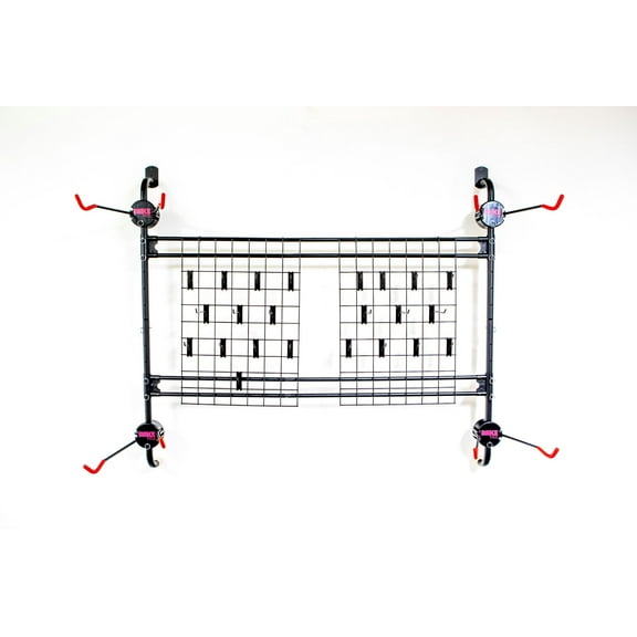 Bike-Tree Ultra Garage Bike Storage Rack, Mounted Indoor or Outdoor Utility Bike Storage Rack, Holds up to 200lbs overall.