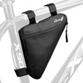 thumbnail image 1 of Bike Triangle Frame Bag - Bicycle Cycling Storage Triangle Top Tube Front Pouch Saddle Bag for Road and Mountain Bikes, 1 of 7
