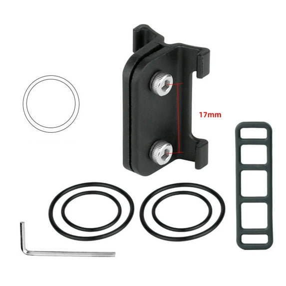 Bike Triathlon Race Number Plate Mount Rear License Seatpost Holder Bicycle Seatpost Holder With Rubber Band
